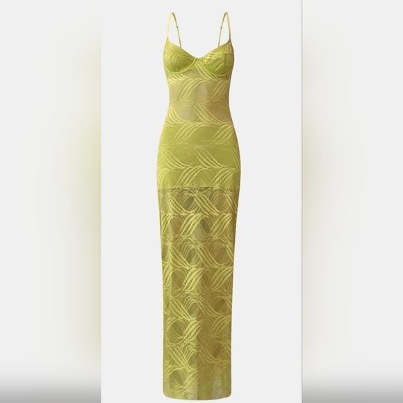 OW COLLLECTION Kayla Maxi Dress. Currently Online For $180. NWT - Picture 4 of 15